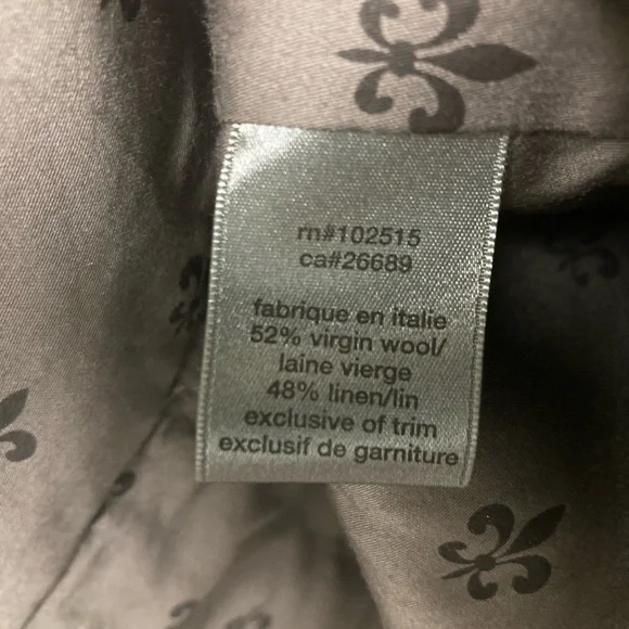 John varvatos collections vest. Size EU52 USA 42